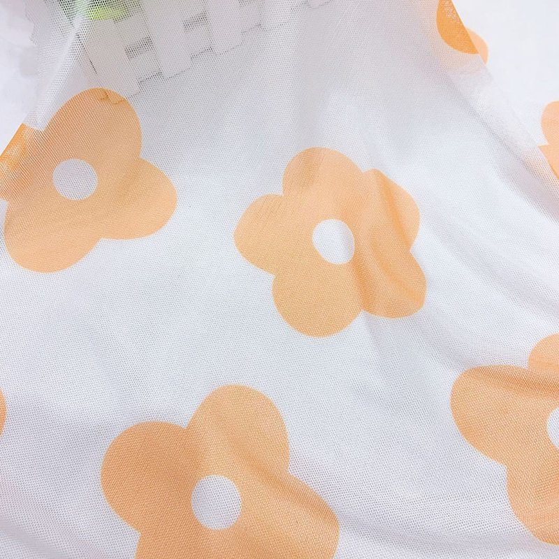 Lace Fabric Printed Polyester Warp Knit for Women's Wear Wholesale Sup 6